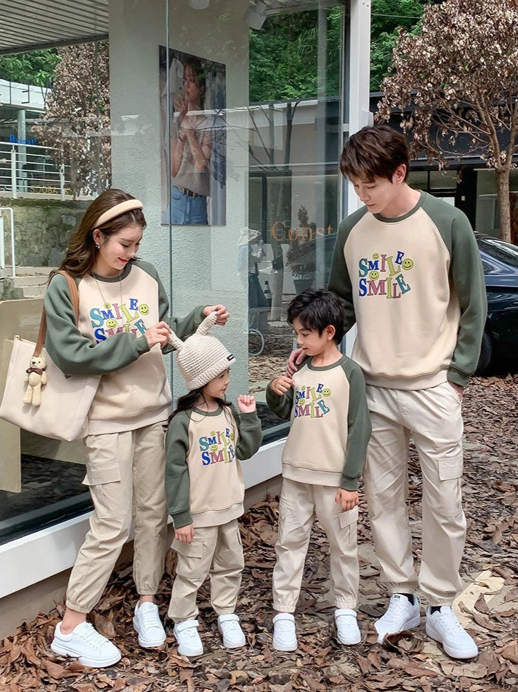 Mossy Mocha Family Sweater