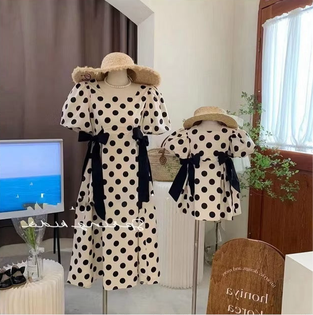 Polka Dream Mom & Me Dress