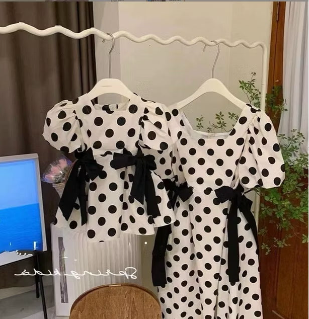 Polka Dream Mom & Me Dress