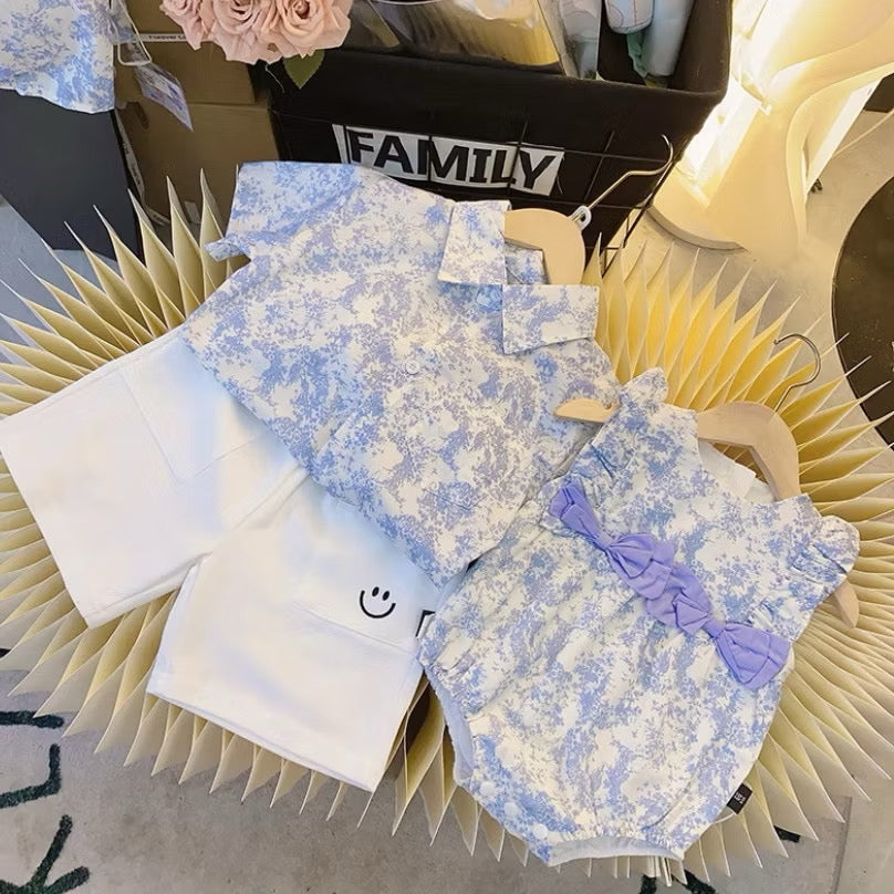 Aqua Harmony Family Outfit