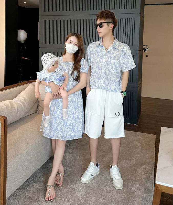 Aqua Harmony Family Outfit