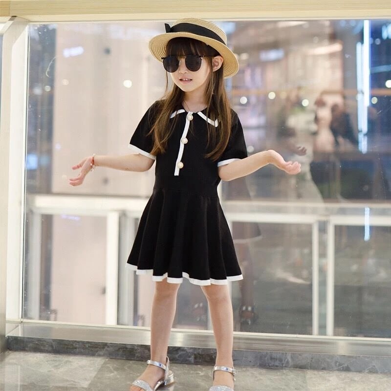 Timeless Black Mom & Me Dress