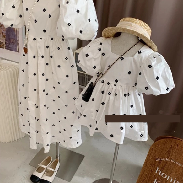 Sugar White Mom & Me Dress