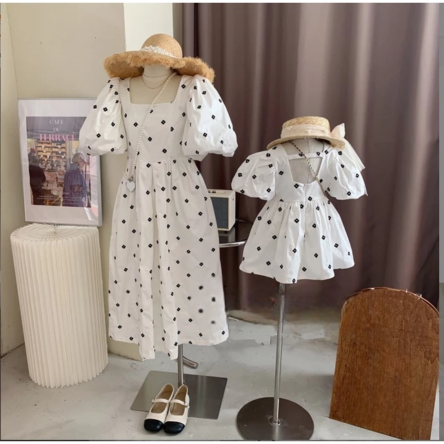 Sugar White Mom & Me Dress