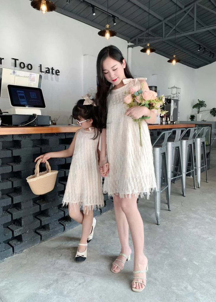 Ivory Kiss Mom & Me Dress