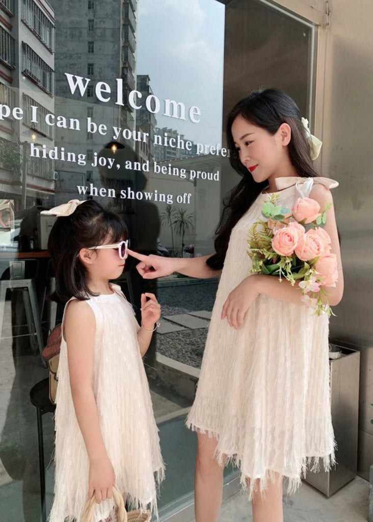 Ivory Kiss Mom & Me Dress
