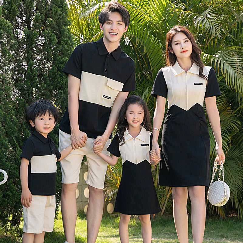 Two-Tone Family Outfit