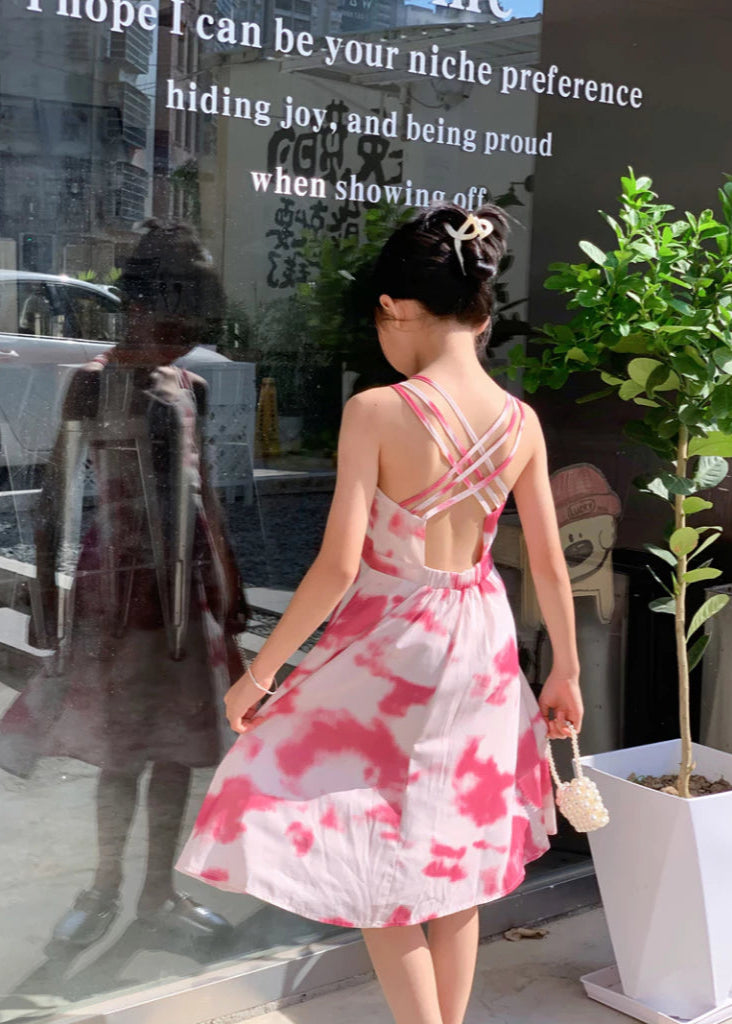Pink Summer Mom & Me Dress