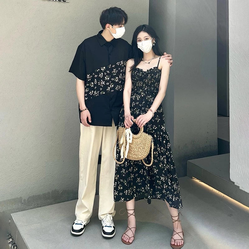 Cute Black Couple Set