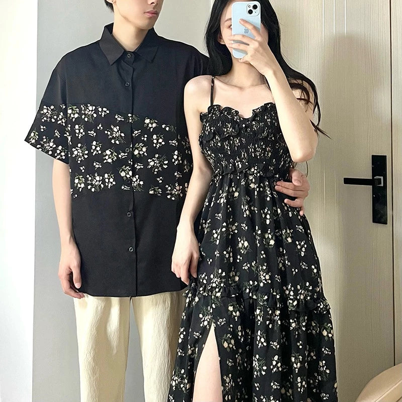 Cute Black Couple Set
