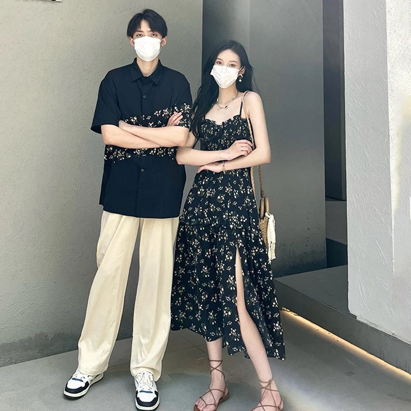 Cute Black Couple Set