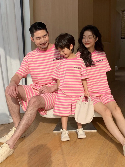 Believe Stripes Family Outfit