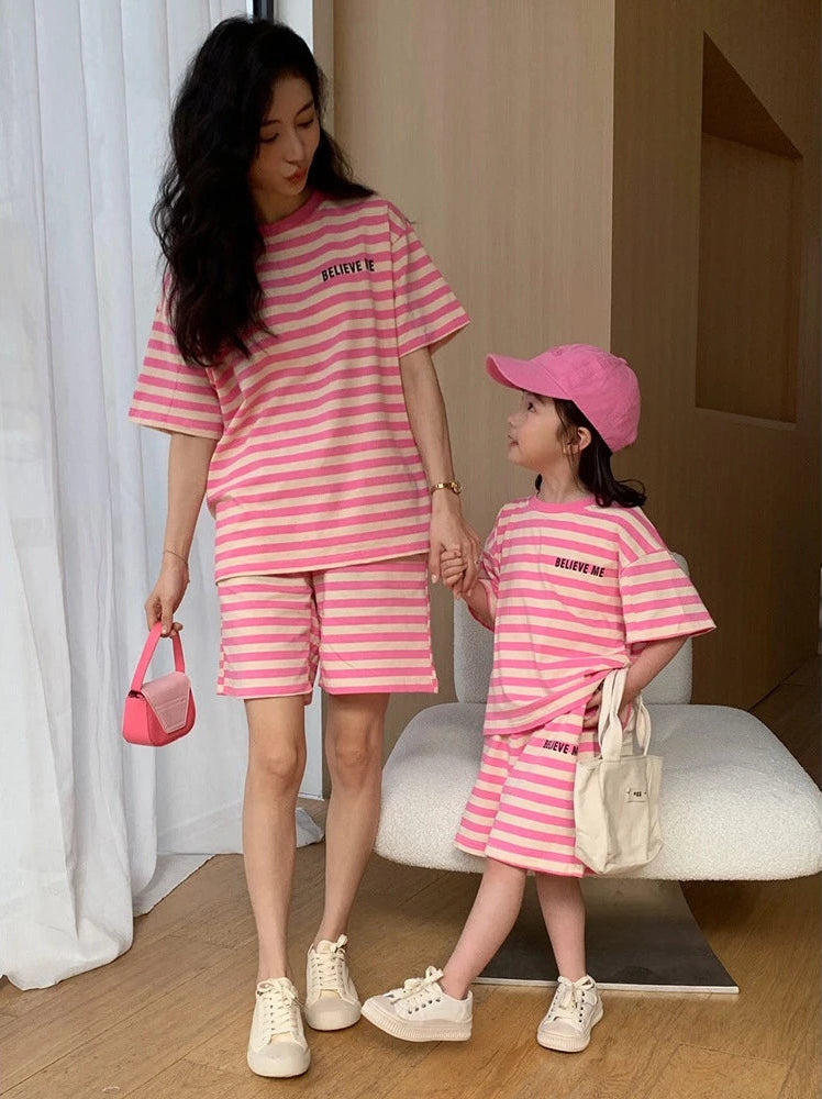 Believe Stripes Family Outfit