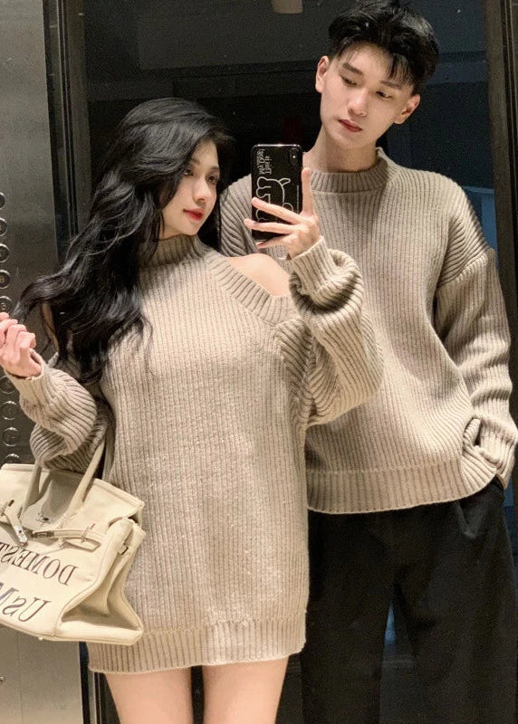 Knitted Top Couple Set