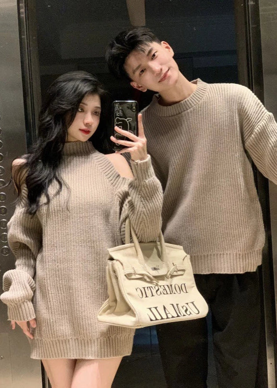 Knitted Top Couple Set