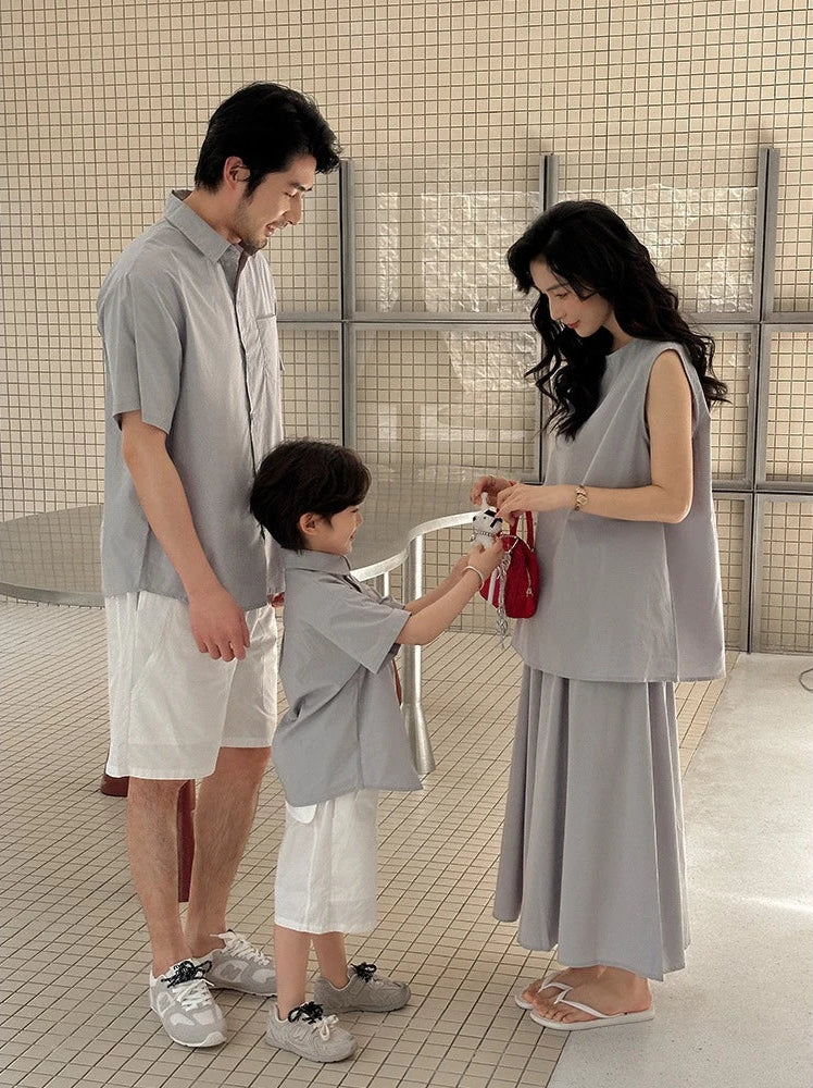 Smoke Gray Family Outfit