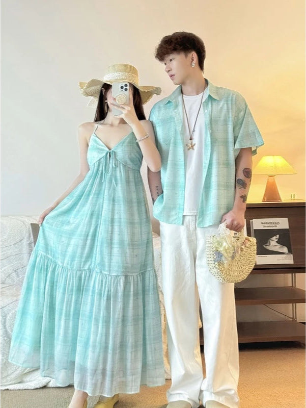 Sweet Minty Couple Set