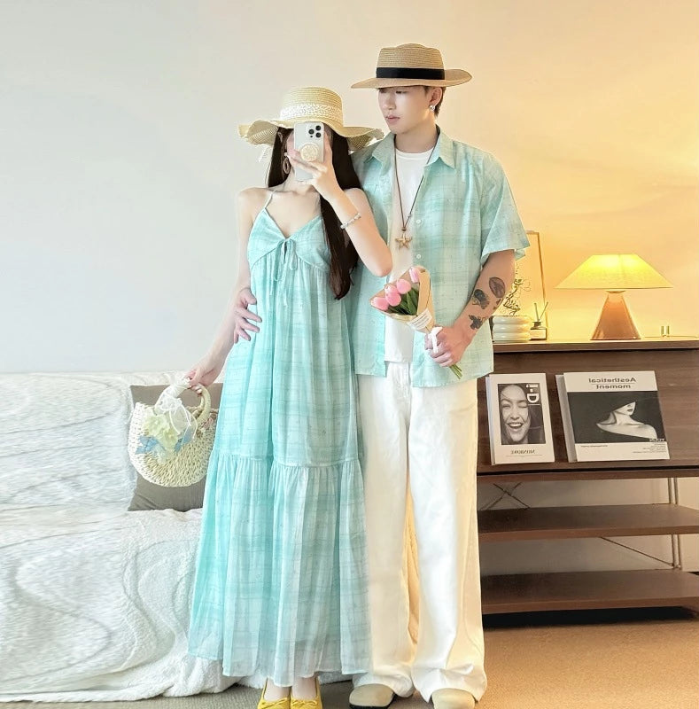 Sweet Minty Couple Set
