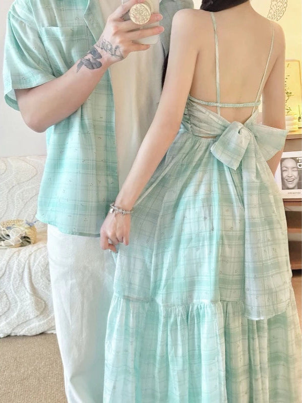 Sweet Minty Couple Set