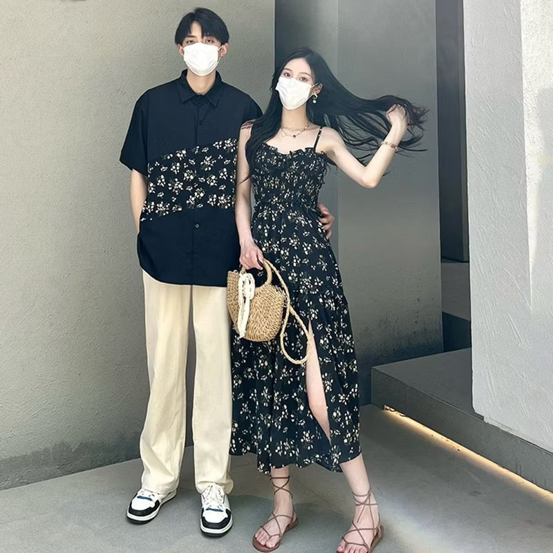 Cute Black Couple Set
