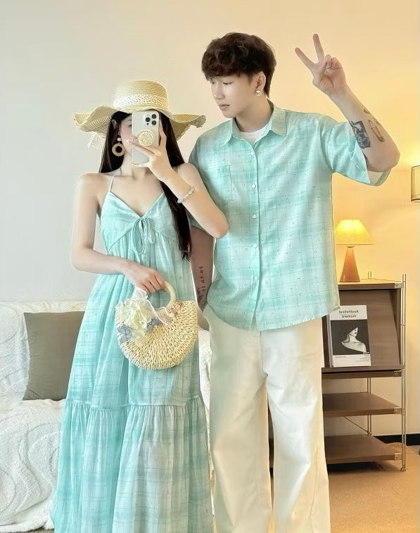 Sweet Minty Couple Set